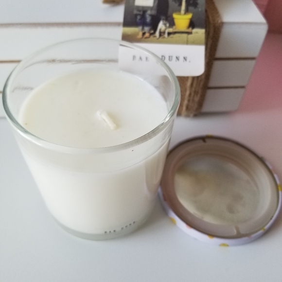 Rae Dunn " LET'S ROLL” Easter Candle w/Lid Fresh Flower Shop Scent New - Picture 3 of 4